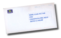 Une adresse personnelle dans une Boite postale privé pour particulier