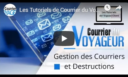 Une boite postale avec gestion des courriers sur mesure