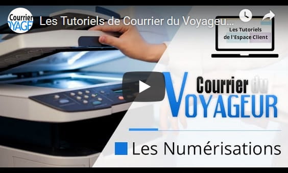 Une numérisation simple et rapide de votre courrier