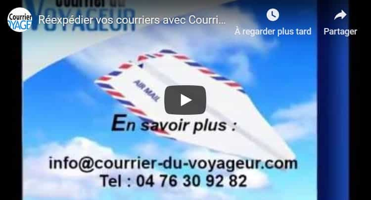 Réexpédition rapide de votre courrier